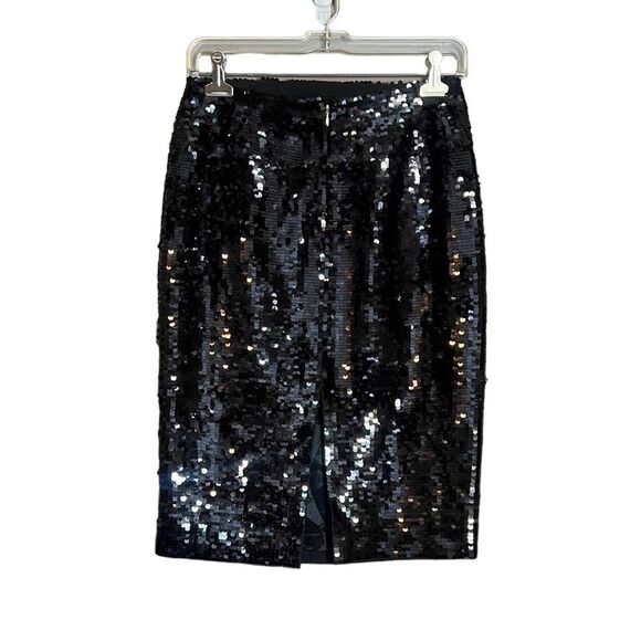 Express design studio black sequin skirt. Size 2 - Picture 10 of 10